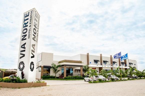 Via Norte Hotel & Eventos マカエ エクステリア 写真